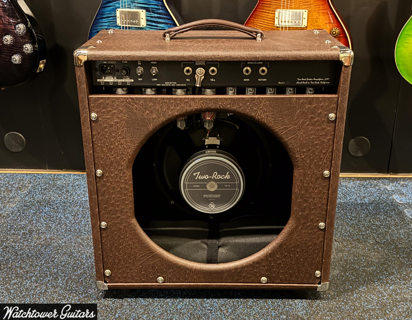 Two Rock Traditional Clean 100/50 1x12 Combo Brown Ostrich with Sparkle Matrix Grill
