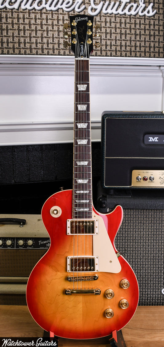 1998 Gibson Les Paul Standard Cherry Sunburst with Gold Hardware