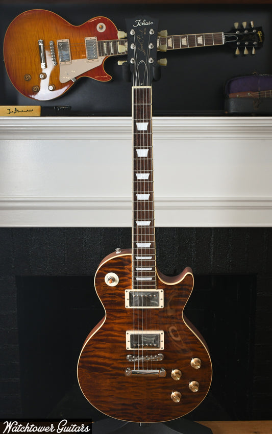 2016 Tokai LS-122Q Oak AAAAA Quilt Top
