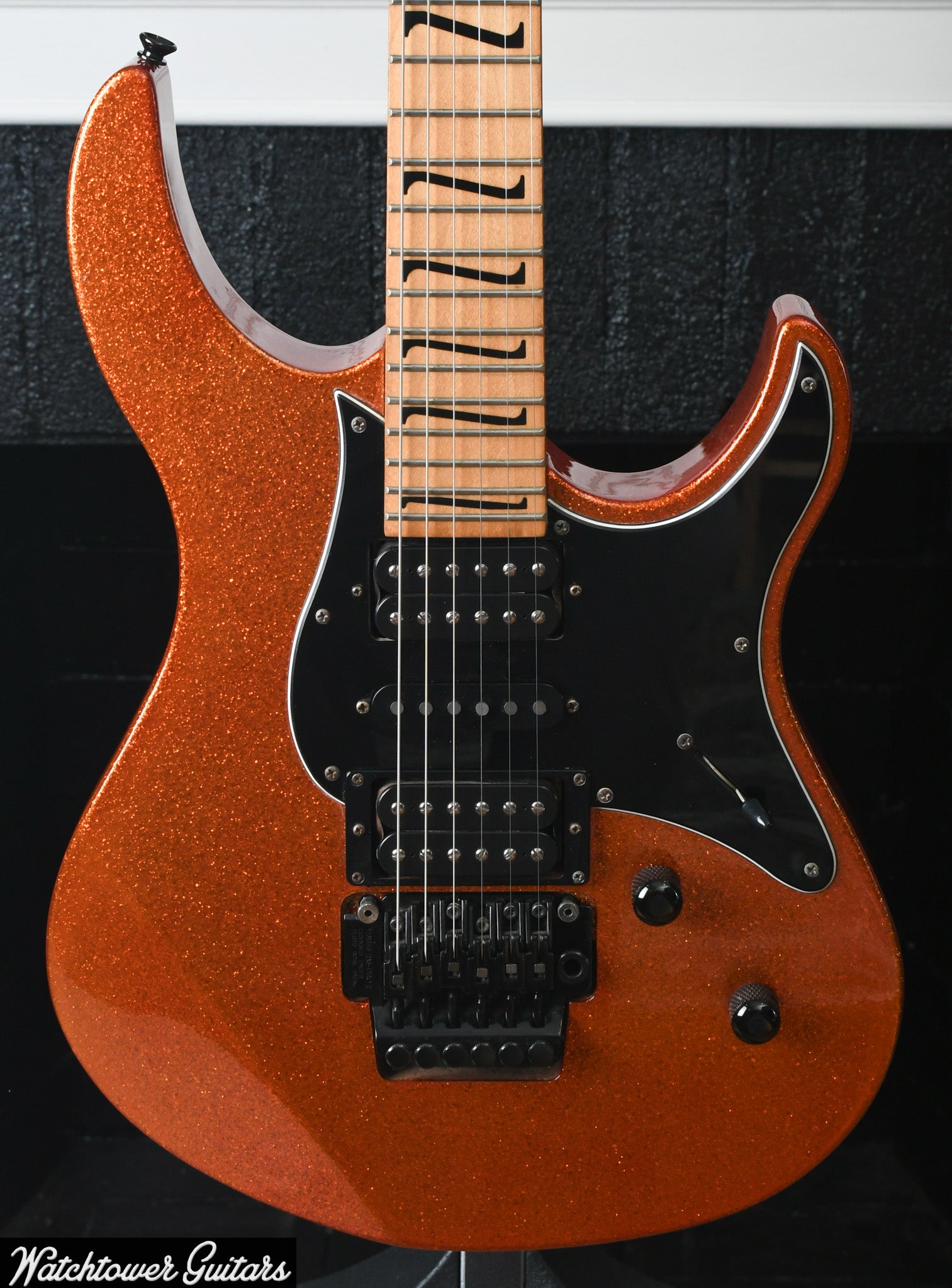 1990s Yamaha Pacifica 1221M Orange Sparkle – Watchtower Guitars