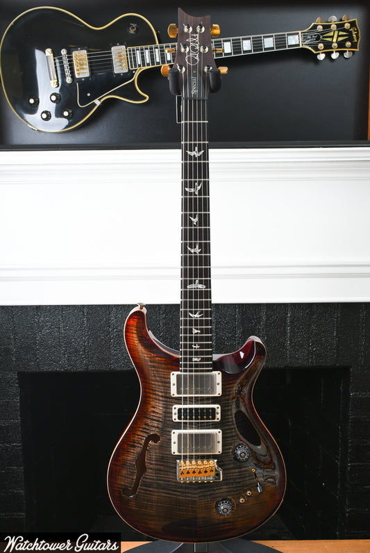 2023 Paul Reed Smith PRS Special Semi Hollow 10 Top Charcoal Cherry Burst
