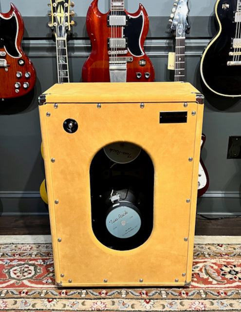 Two Rock Bloomfield Drive 100/50 Watt Head & 2x12 Cabinet Buckskin Suede with Oxblood Grill