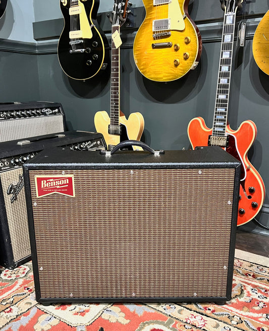 Benson Monarch Reverb 1x12 Combo Black Tolex/Oxblood Cloth