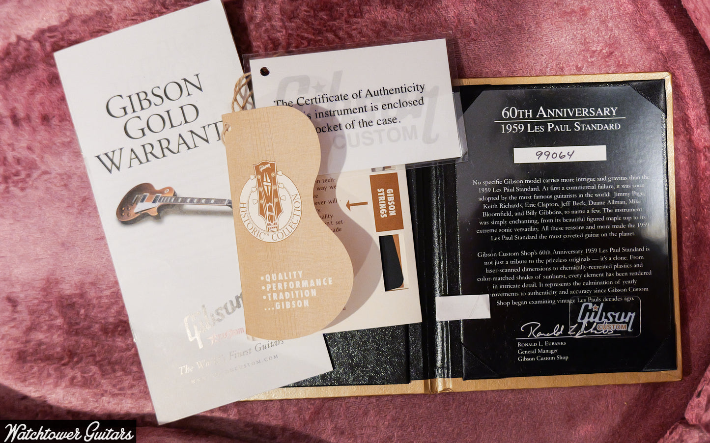 2019 Gibson 60th Anniversary Les Paul 1959 R9 Reissue Slow Iced Tea Fade