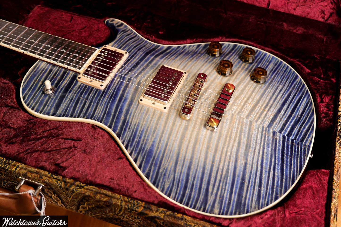 Paul Reed Smith PRS Private Stock Watchtower Run 594 Singlecut Indigo Glow