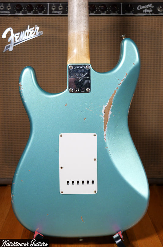 2025 Fender Custom Shop Limited '59 Stratocaster HSS Daphne Blue Metallic Relic