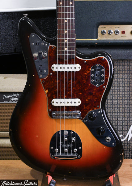 1962 Fender Jaguar Sunburst One of the Earliest Produced - 