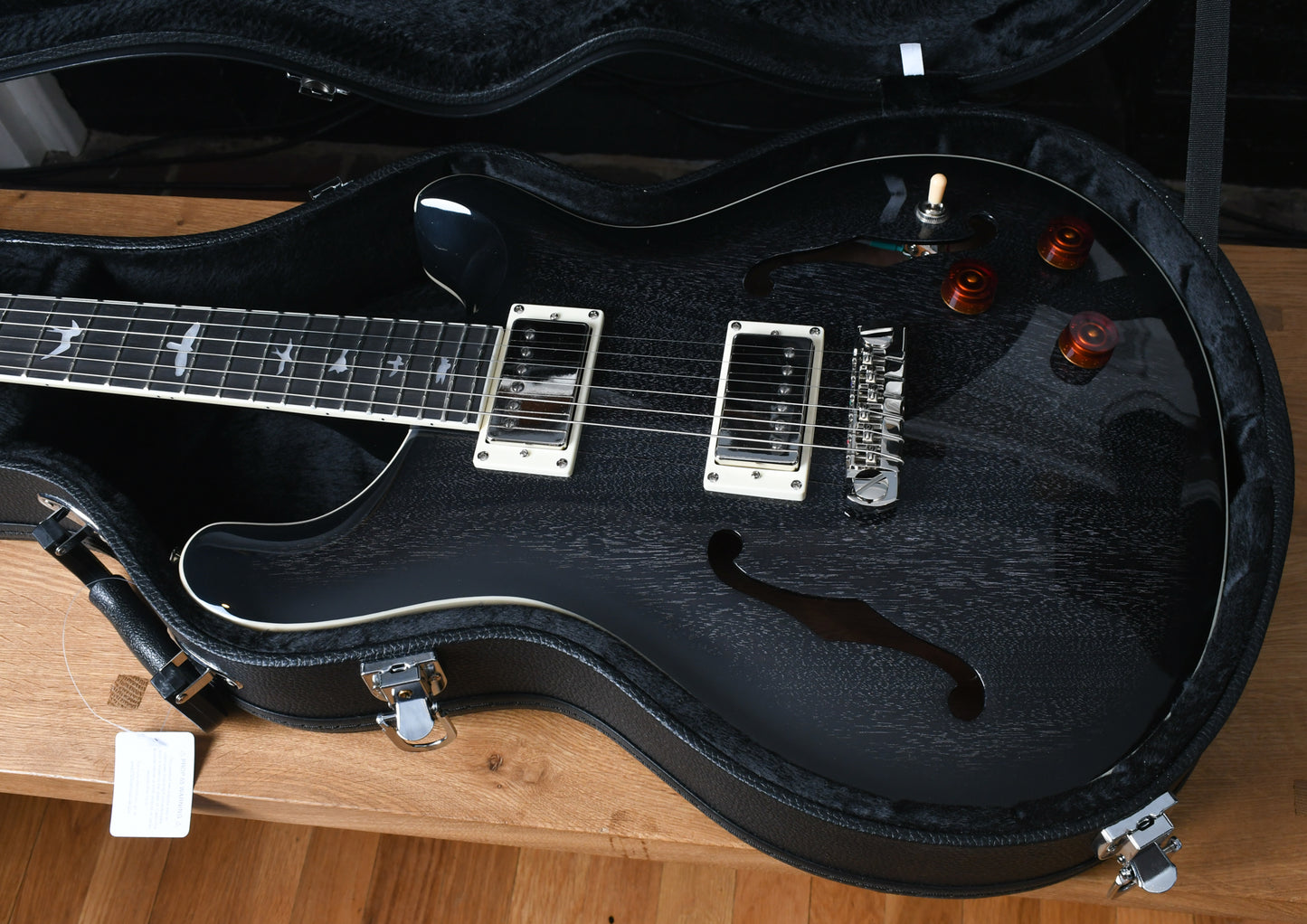 Paul Reed Smith PRS SE Hollowbody Standard Piezo Dog Hair Smokeburst