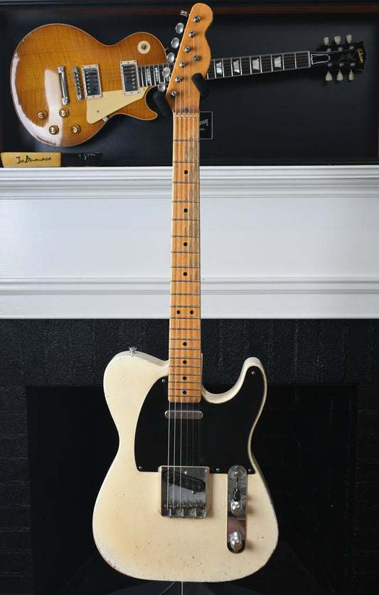 2022 Nacho Blackguard Telecaster Aged White #0392
