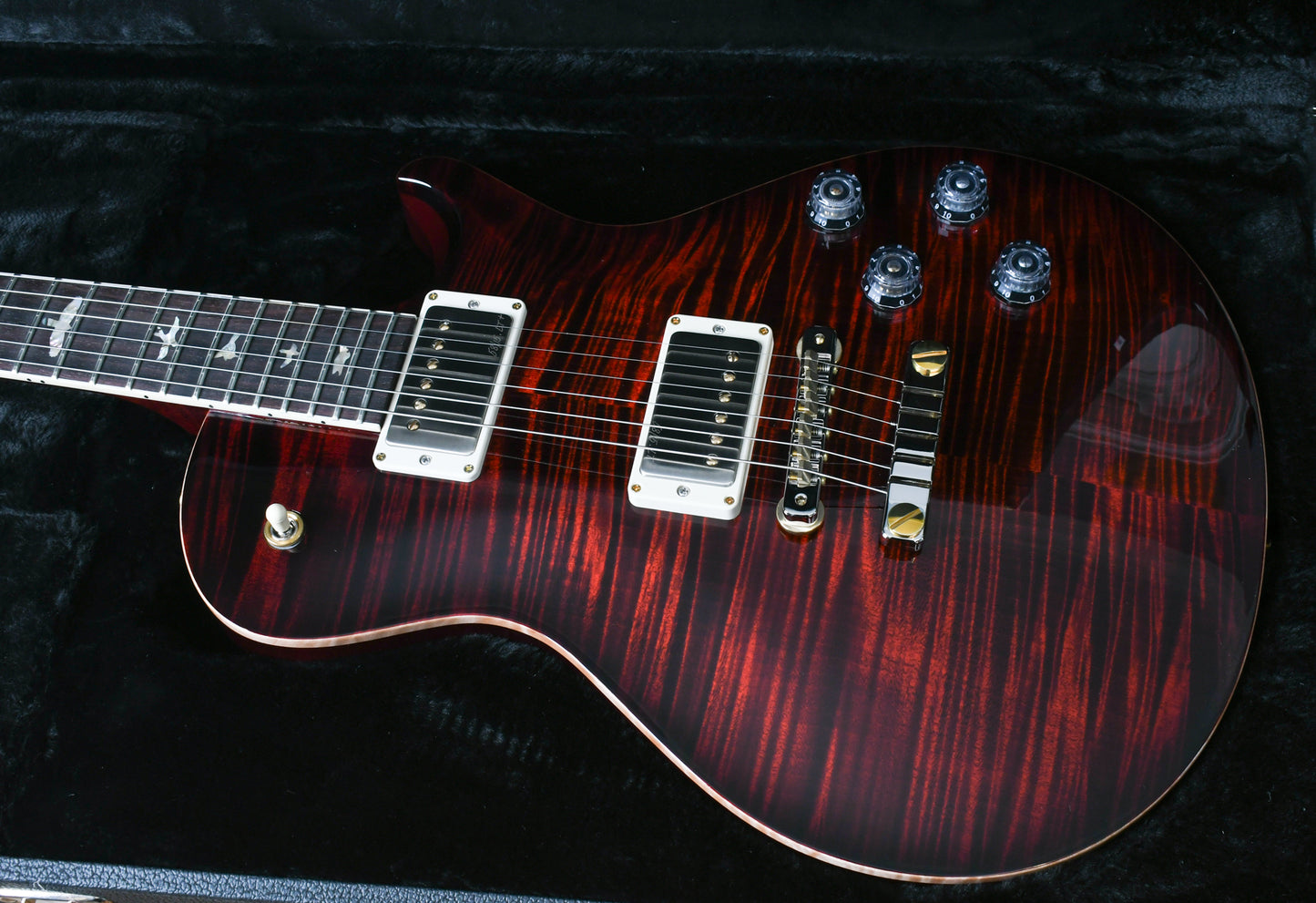 Paul Reed Smith PRS McCarty Singlecut 594 10 Top Fire Red