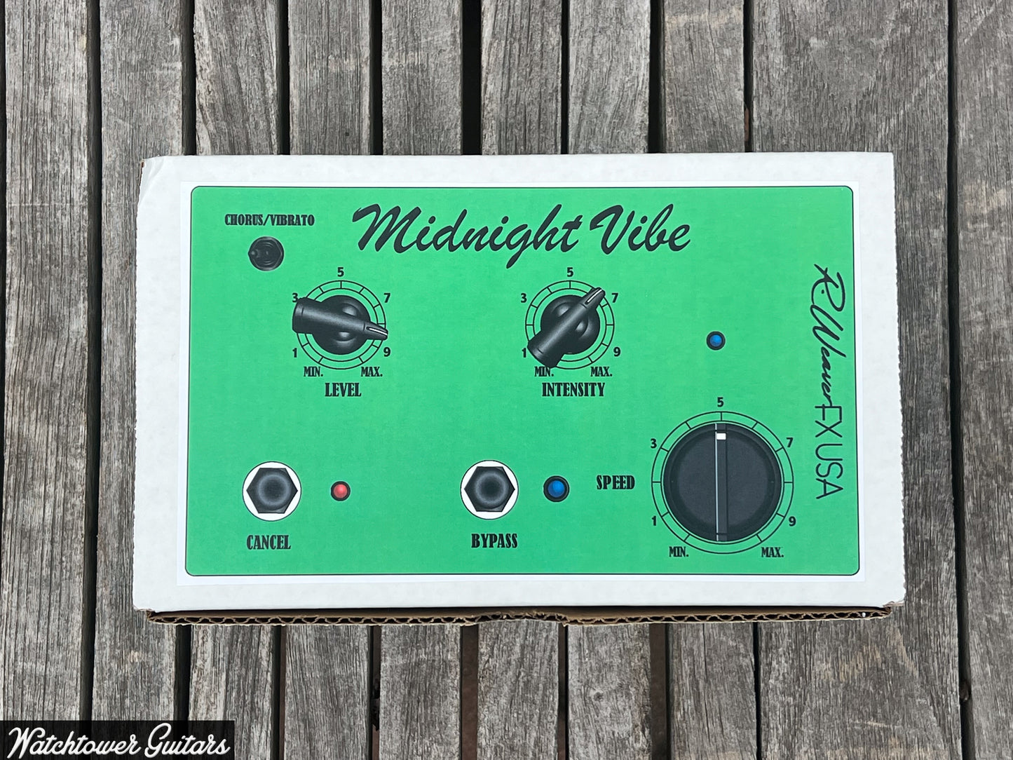 R Weaver FX - Midnight Vibe Metallic Lime Green