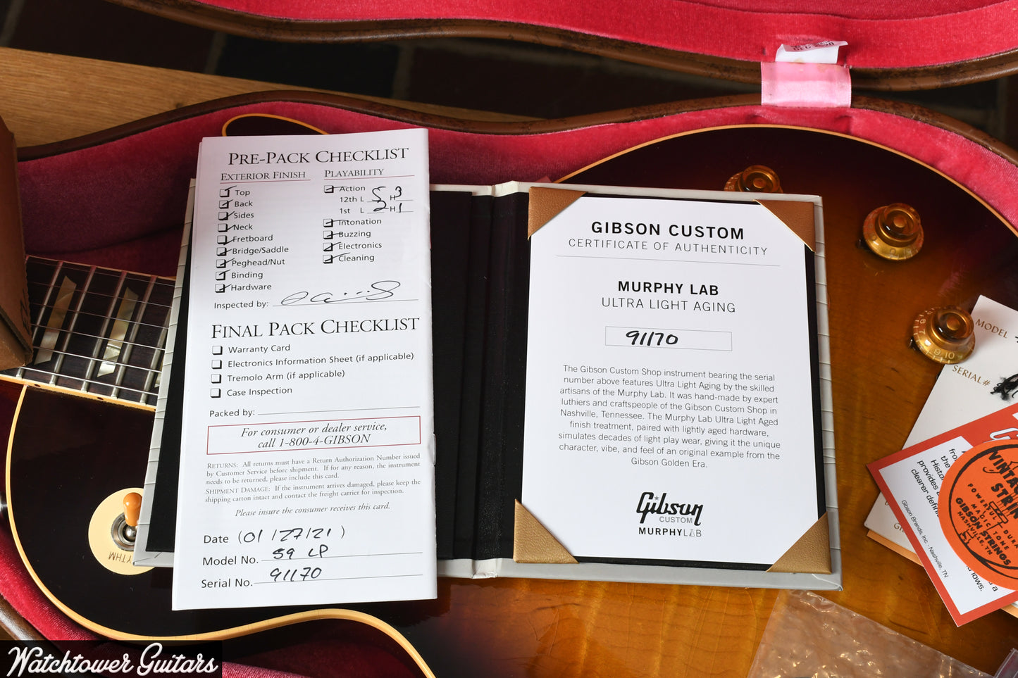 2021 Gibson 1959 Les Paul Standard R9 Ultra Light Aged Murphy Lab Southern Fade Ron Ellis LRP Pickups