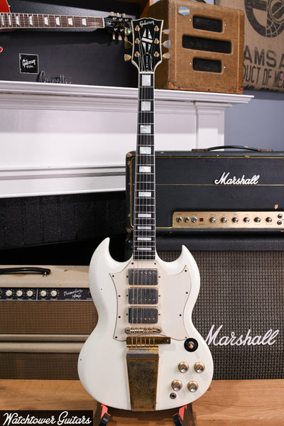 1969 Gibson SG Custom Polaris White - Refin – Watchtower Guitars