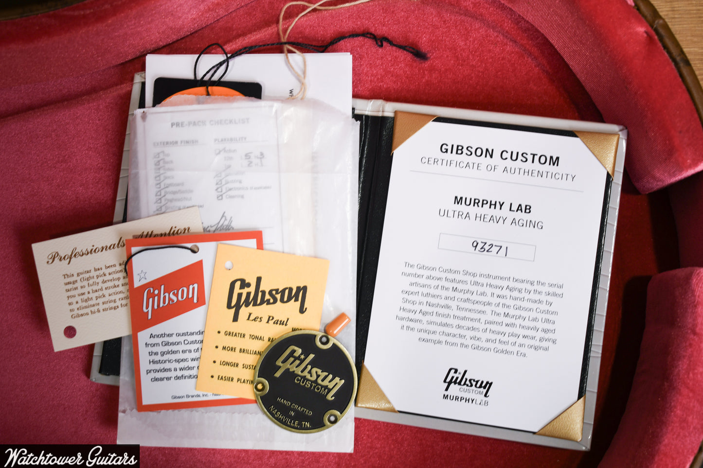 2023 Gibson Les Paul R9 Murphy Lab Ultra Heavy Aged Lemon Burst