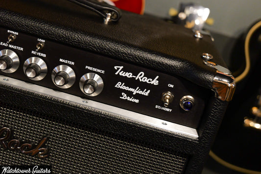 Two Rock Bloomfield Drive 100 Watt Head Black Bronco/Modern Silver Grill (SN 790)