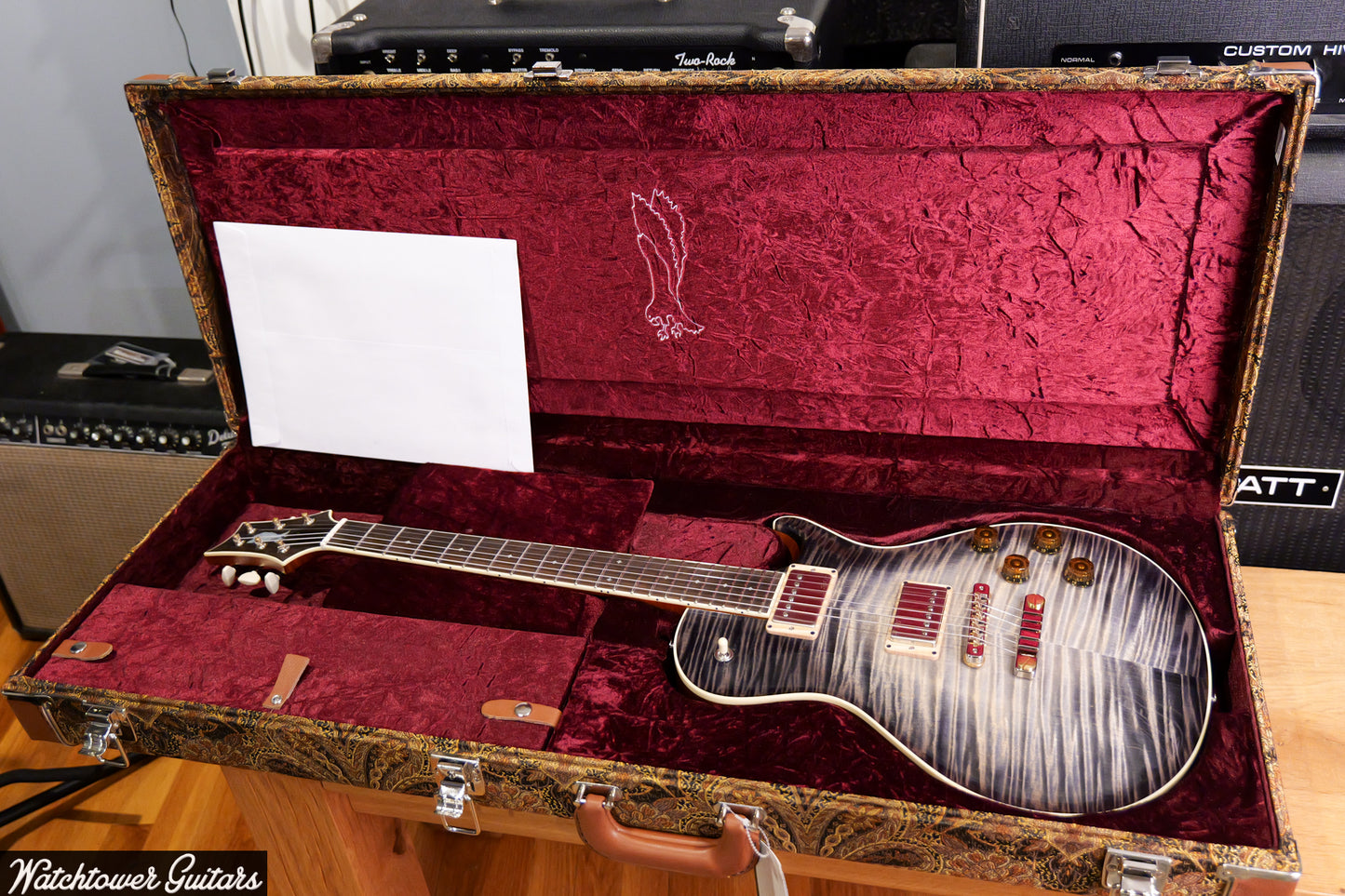 Paul Reed Smith PRS Private Stock Watchtower Run 594 Singlecut Frostbite Glow