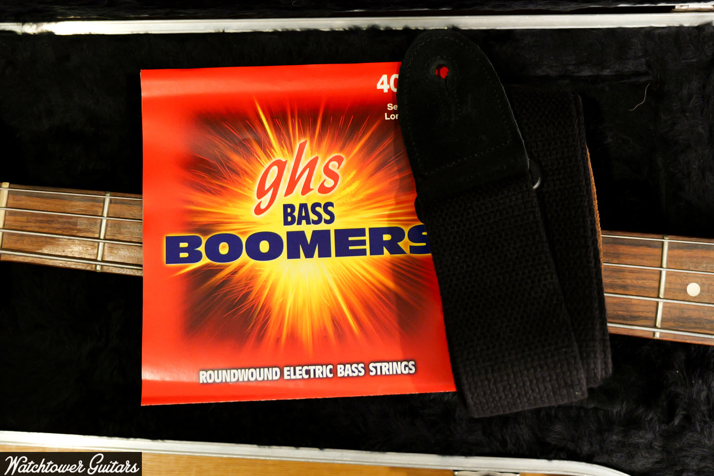 1993 Fender Jazz Bass Long Horn Black