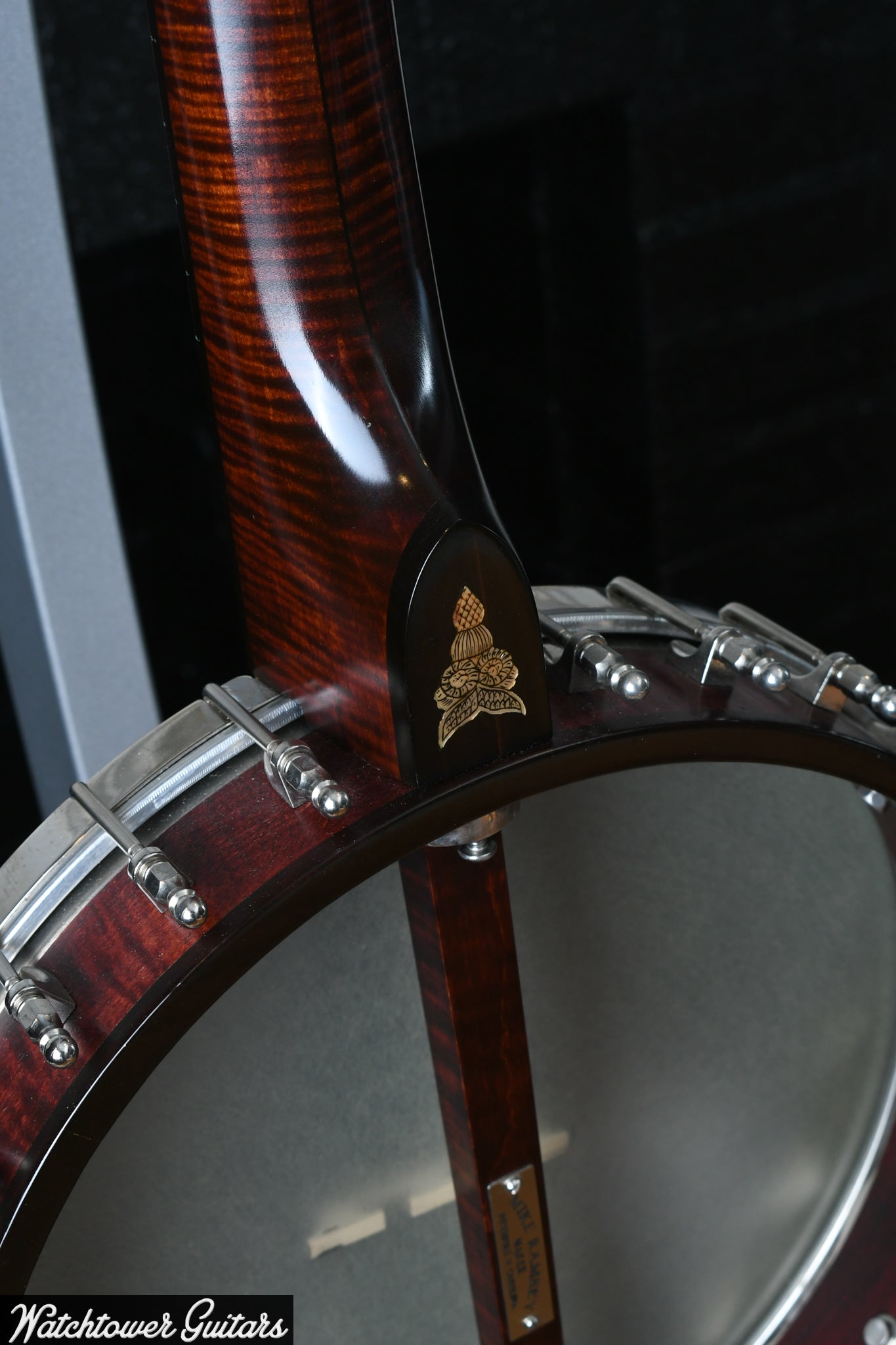 2008 Chanterelle Banjo Gryphon Inlay Mike Ramsey