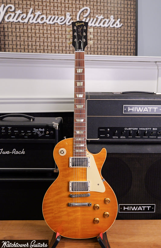 2023 Gibson 1959 Les Paul Standard Reissue R9 CME Exclusive Dirty Lemon '59 Carmelita Neck