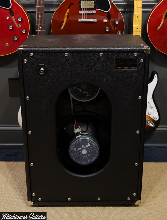 Two Rock 2x12 Cabinet in Black Bronco/Modern Silver Grill