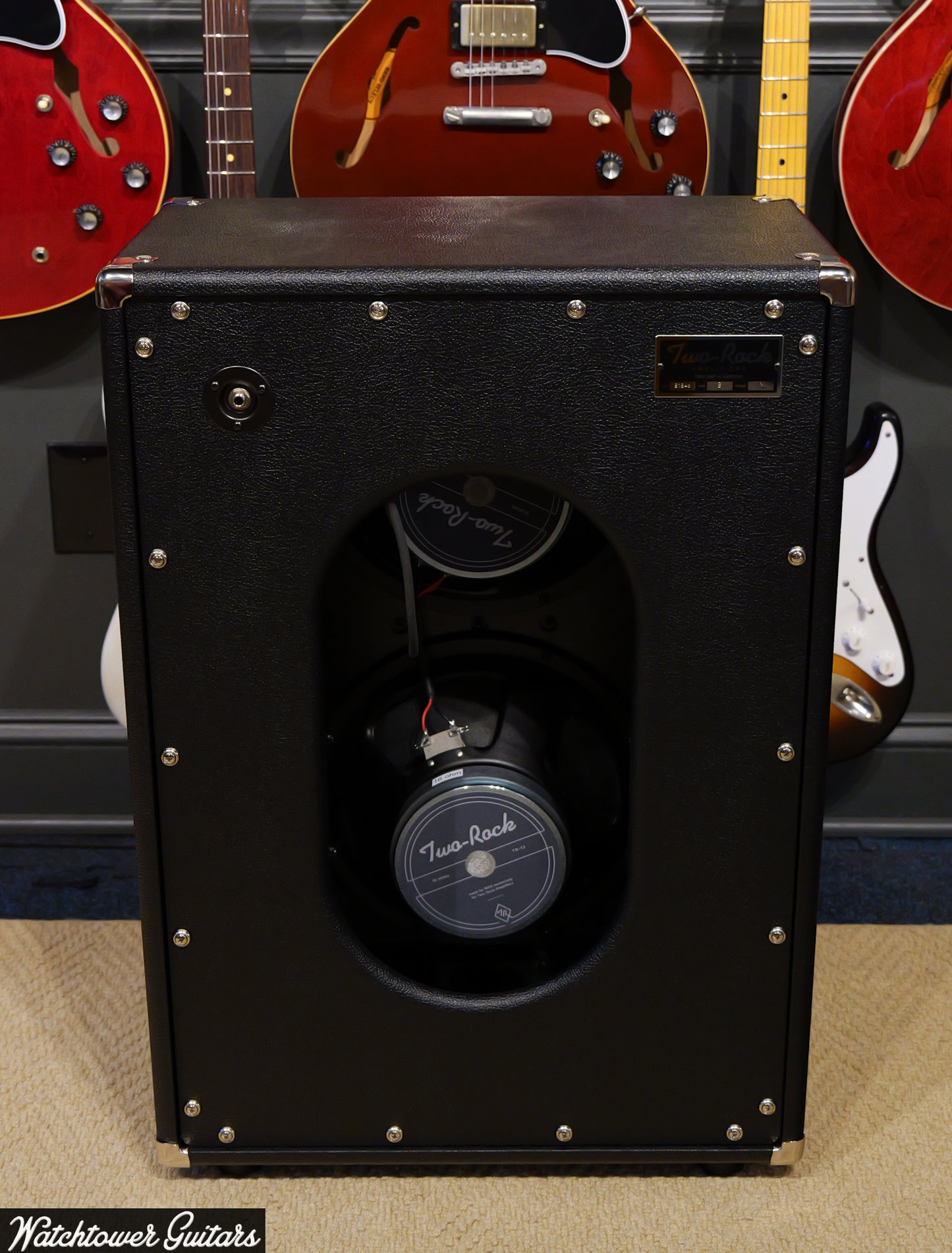 Two Rock 2x12 Cabinet in Black Bronco/Modern Silver Grill