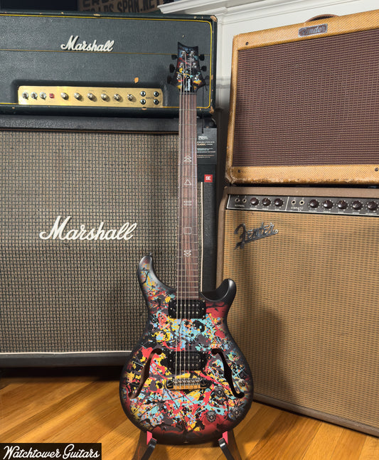 Paul Reed Smith PRS Ed Sheeran SE Hollowbody I Piezo Baritone Cosmic Splash Limited Edition