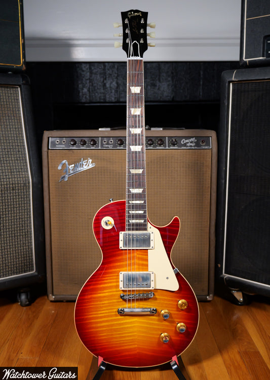 2020 Gibson 60th Anniversary Les Paul V3 1960 R0 Reissue Wide Tomato Soup Burst