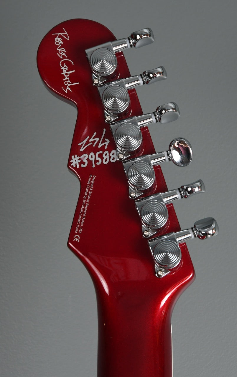 2020 Reverend Reeves Gabrels Dirtbike Gold to Red Burst