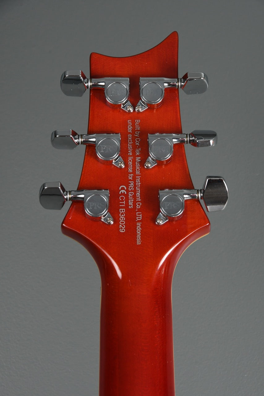 2020 PRS SE Custom 24 Burled Ash Vintage Sunburst