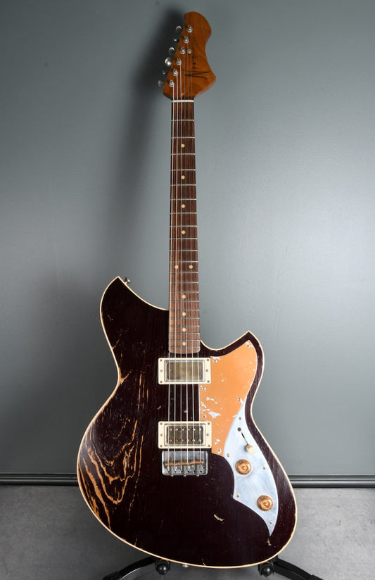 Novo Serus TC Dark Cherry Metallic Over Inca Gold & Arcane Gold Foils