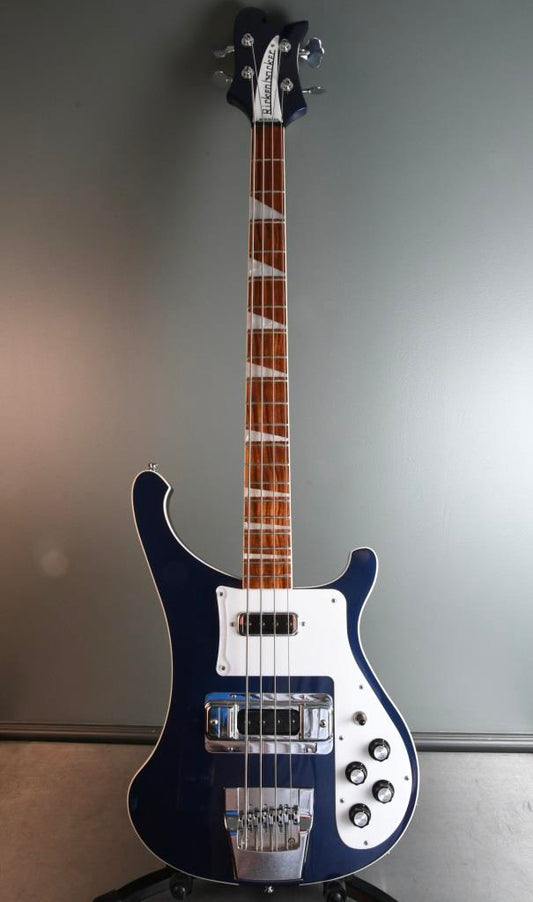 2017 Rickenbacker 4003 Midnight Blue with upgrades