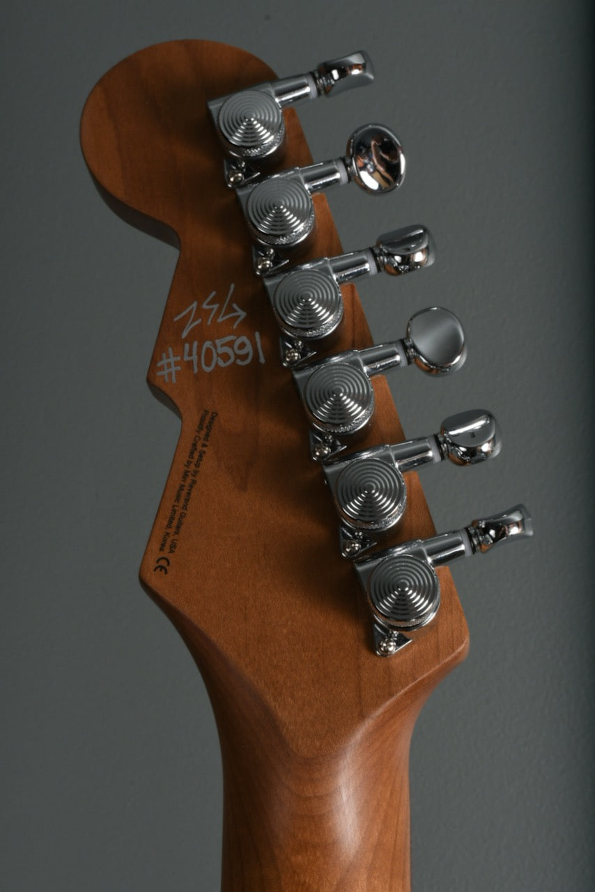 2020 Reverend Descent RA Red Burst