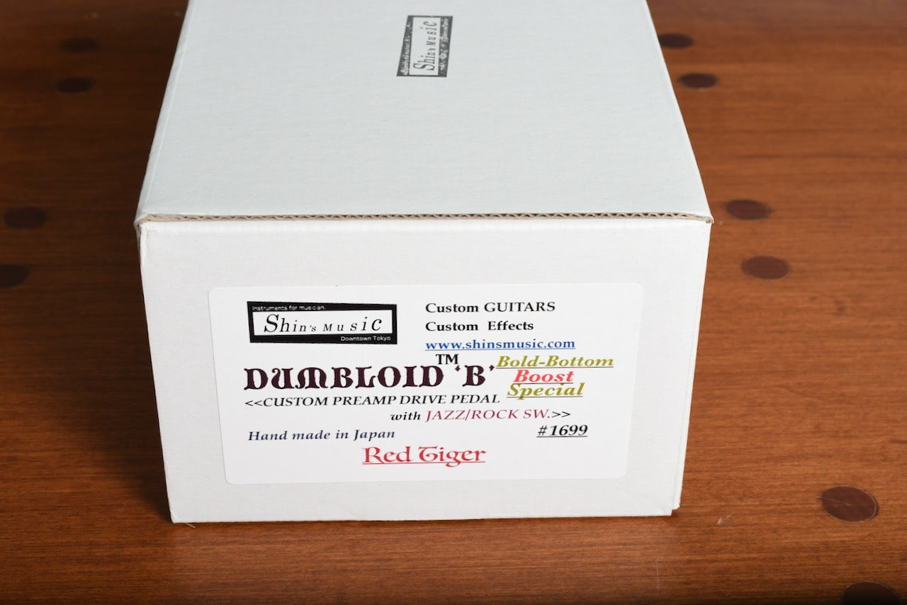 Shin's Music Dumbloid BTM with Boost Red Tiger