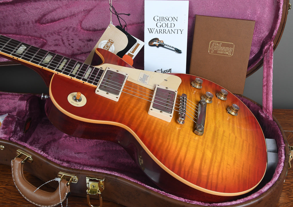 2019 Gibson 1960 Les Paul Standard Reissue R0 Washed Cherry Sunburst