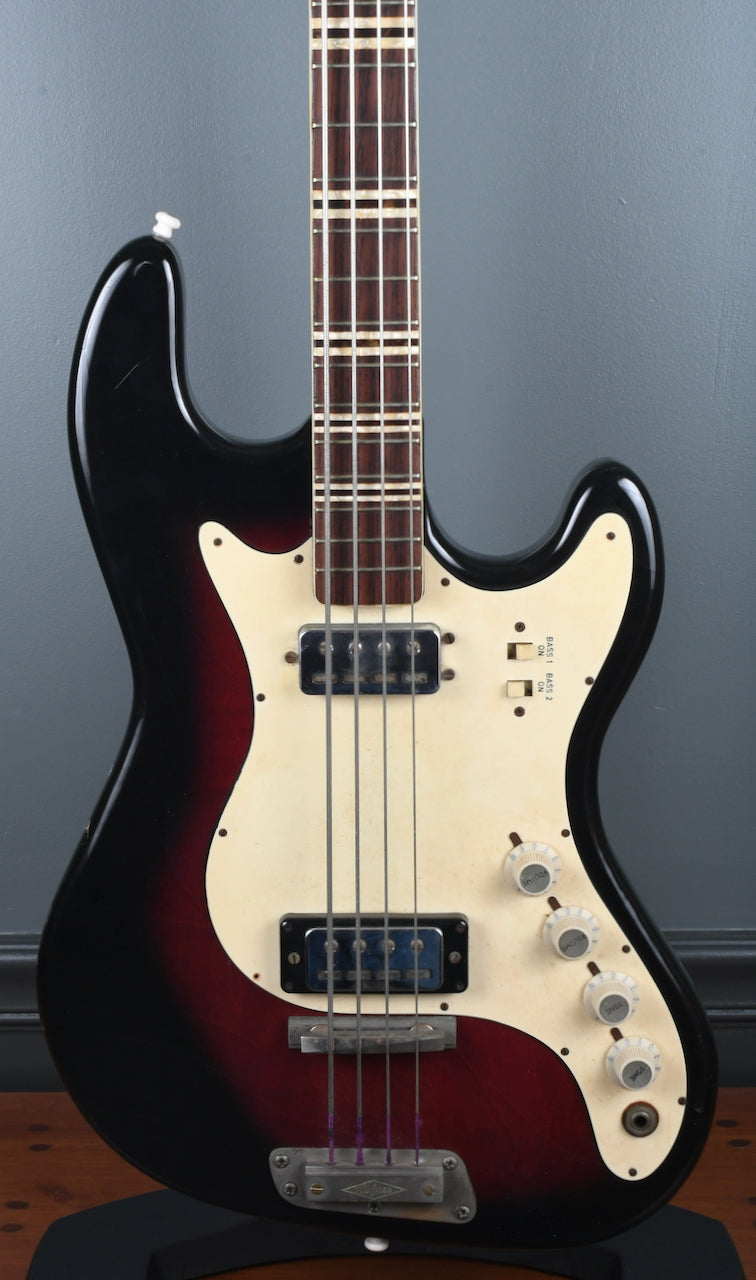 1966 Hofner 185 Artist Bass Sunburst – Watchtower Guitars