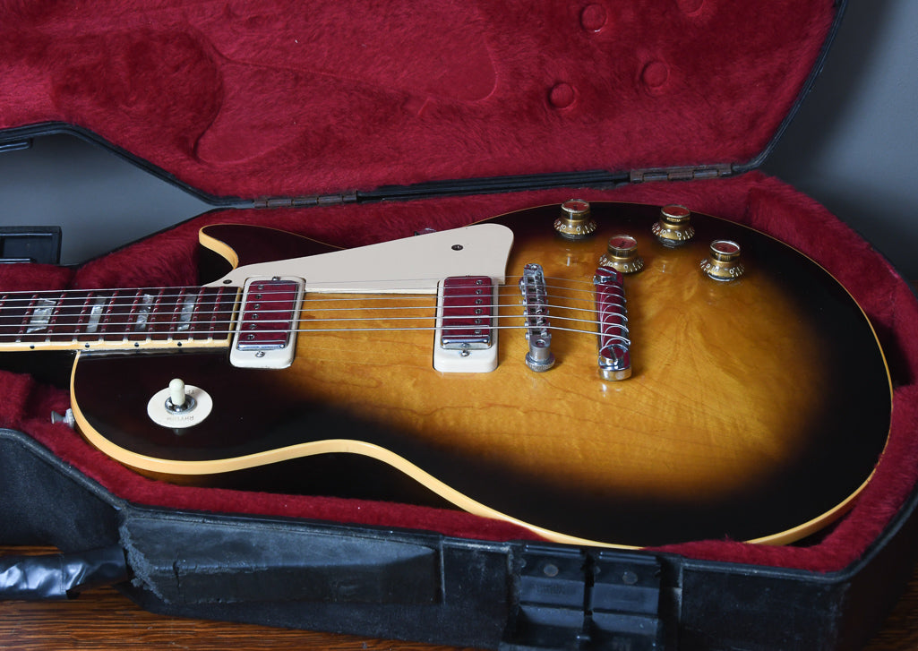 1976 Gibson Les Paul Deluxe Tobacco Sunburst OHSC
