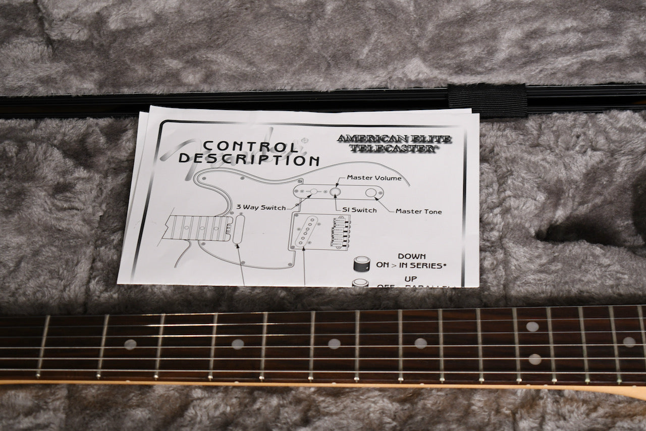 2016 Fender Elite Telecaster Siena Burst