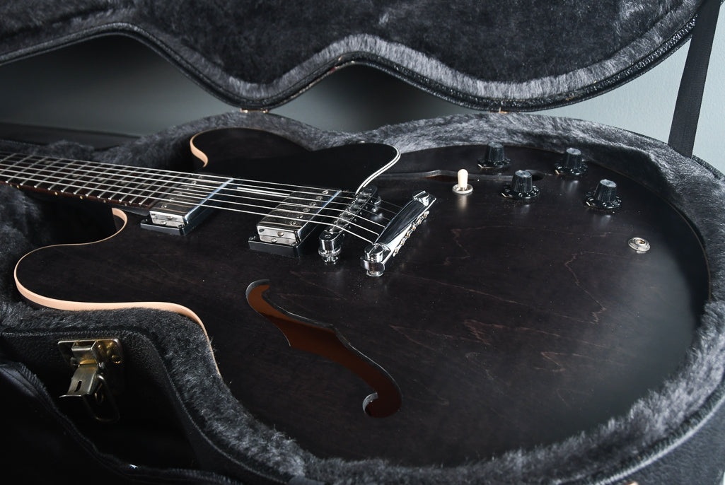 2005 Gibson ES 335 Satin Trans Black Upgrades OHSC