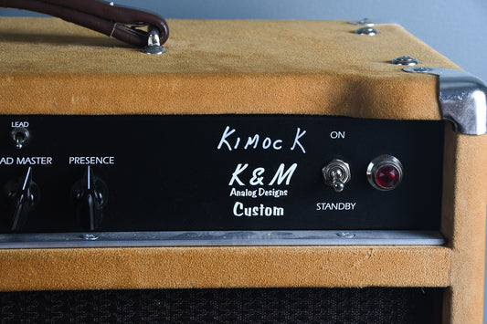 2006 Two Rock Kimock Signature 50 Watt Head Buckskin Suede