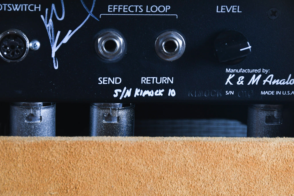 2006 Two Rock Kimock Signature 50 Watt Head Buckskin Suede