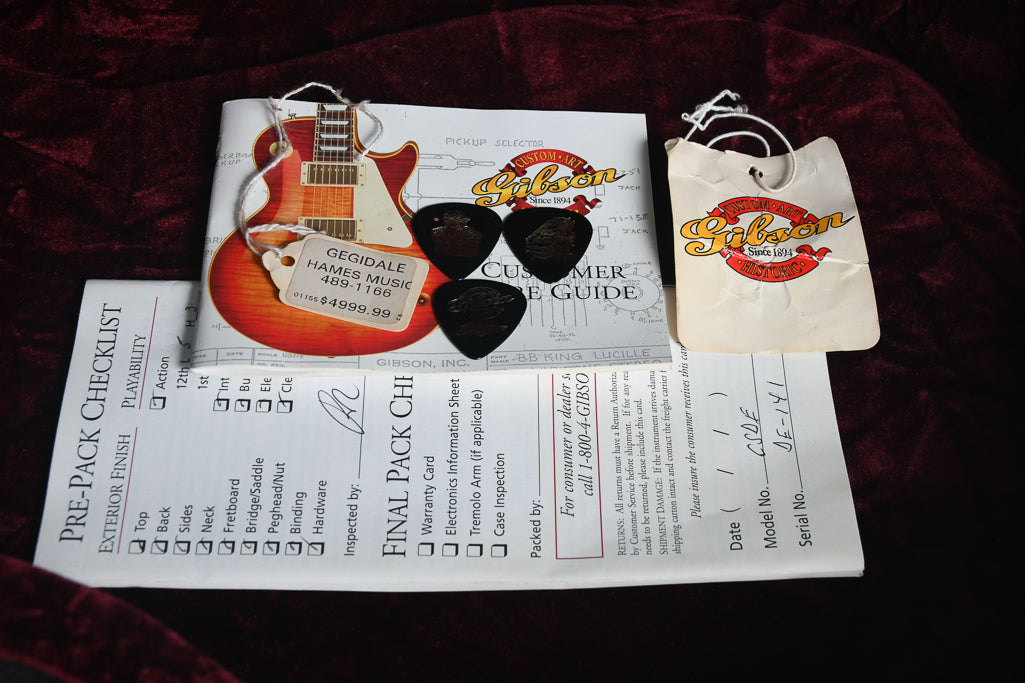 1999 Gibson Custom Shop Les Paul Dale Earnhardt "Black"