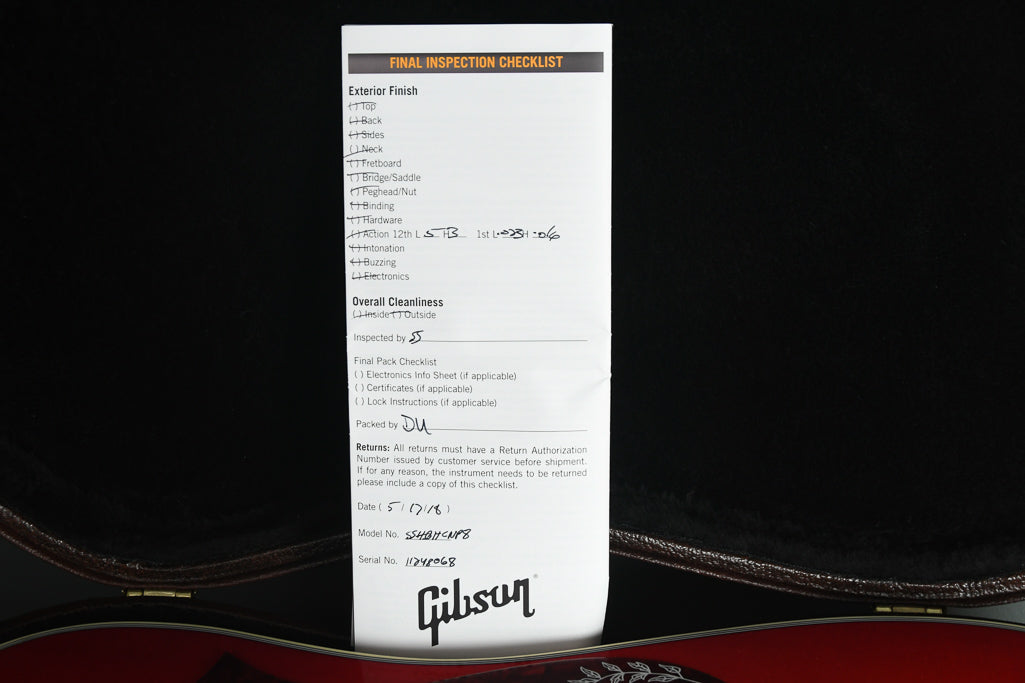 2018 Gibson Montana Hummingbird Acoustic Vintage Cherry Sunburst