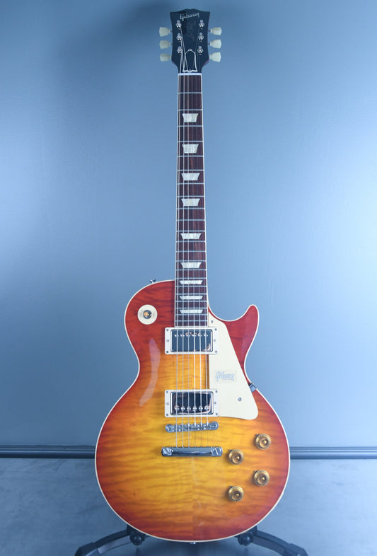 2019 Gibson 60th Anniversary Les Paul 1959 R9 Reissue Cherry Teaburst Gloss