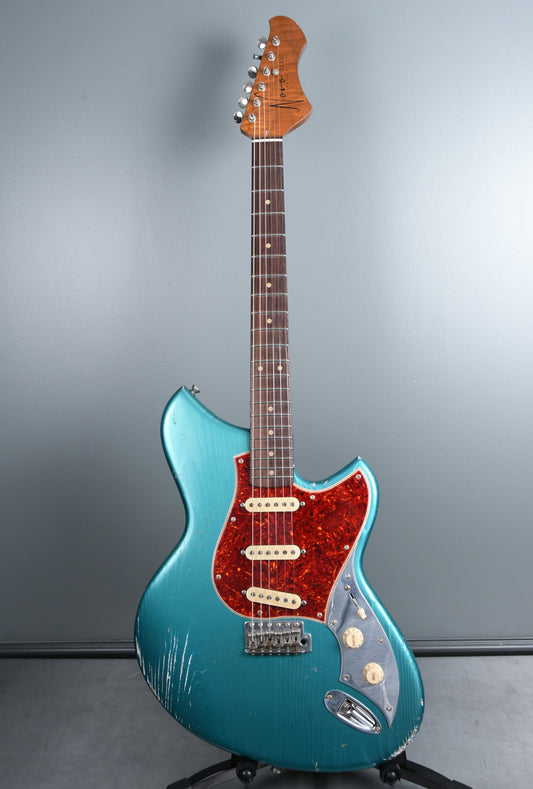 2019 Novo Guitars Serus S Ocean Turquoise Metallic