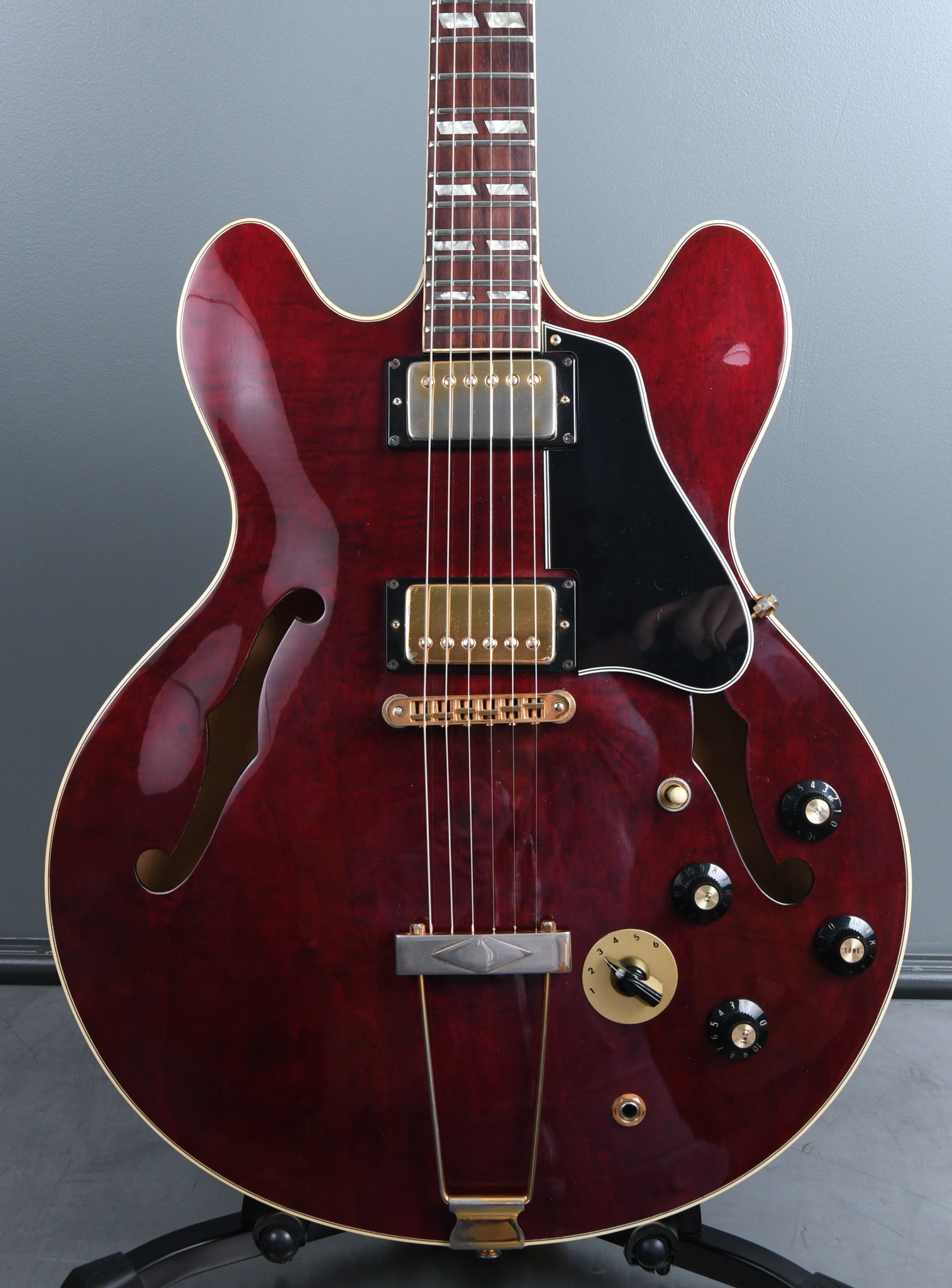 1976 Gibson ES 345 TD Stereo Wine Red OHSC – Watchtower Guitars