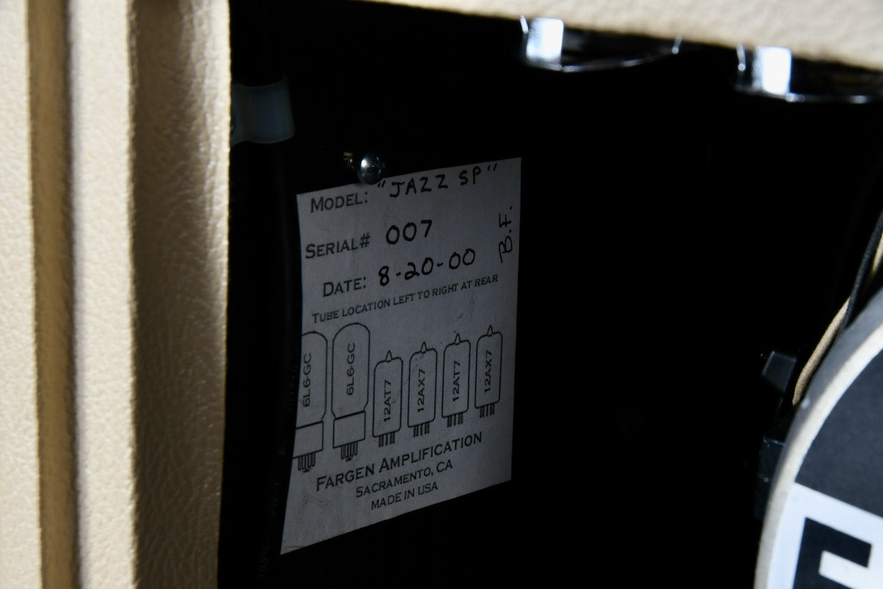 2000 Fargen Jazz Special 1x12 Combo Blonde