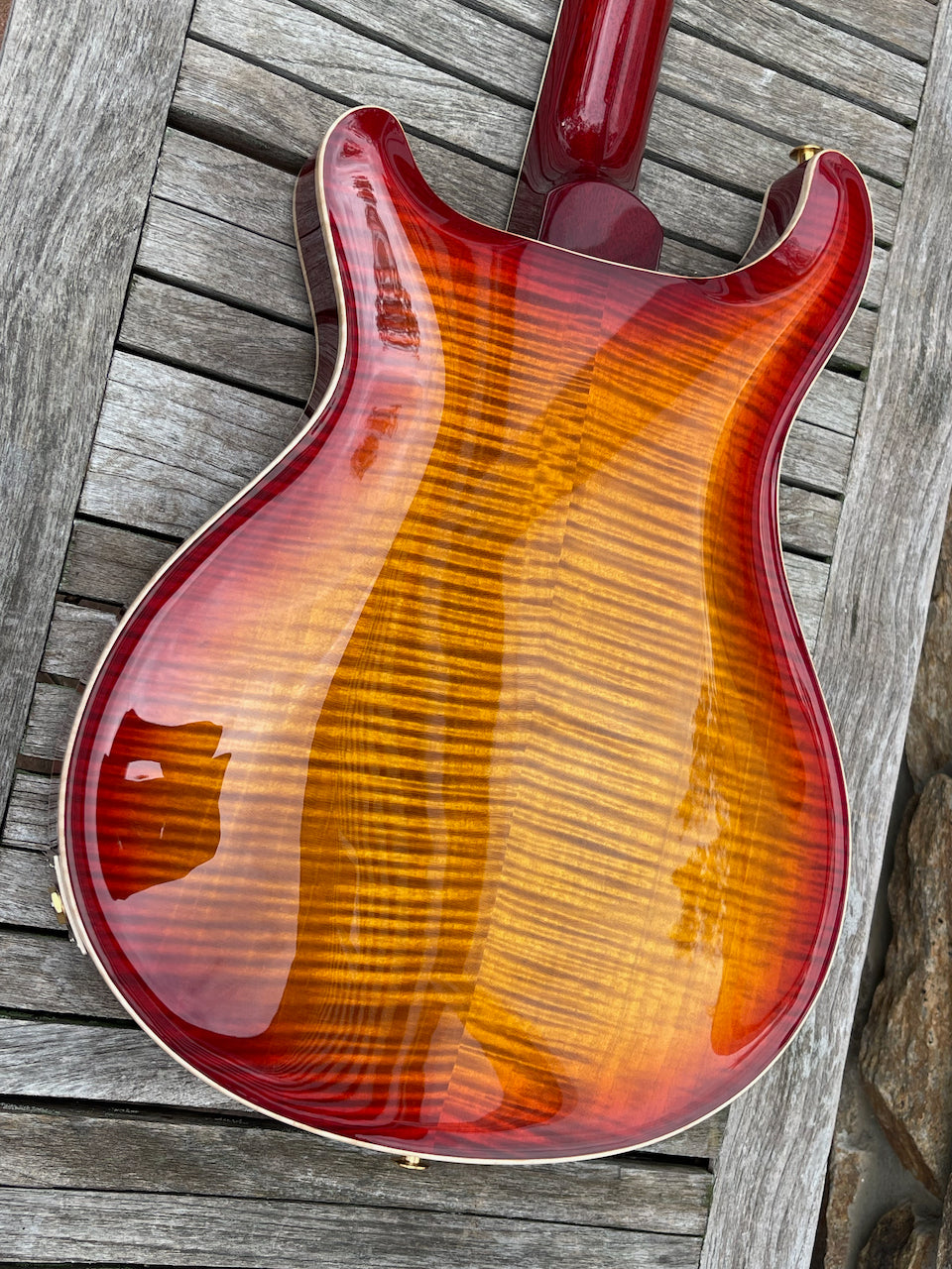 Paul Reed Smith PRS McCarty 594 Hollowbody II 10 Top Dark Cherry Sunburst