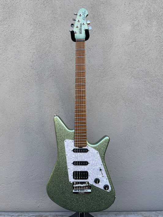 Ernie Ball Music Man BFR Albert Lee HSS Seafoam Sparkle