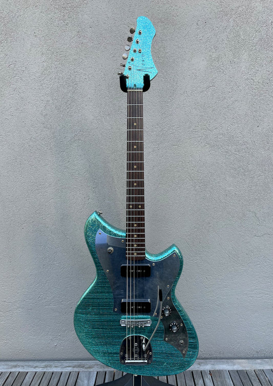 2019 Novo Serus J Mermaid Sparkle Fralin Hum-Canceling Alnico P90's