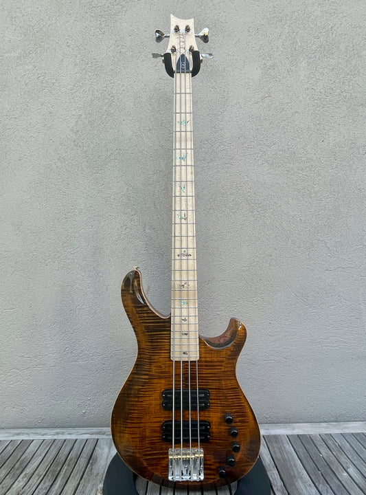 2020 Paul Reed Smith PRS Grainger 4 String Bass Yellow Tiger